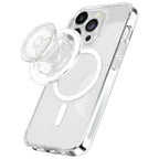 PopSockets Phone Grip for MagSafe, Magnetic Holder- Clear