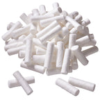 100 Dental Cotton Rolls, 1.5 Inch Nosebleed Plugs for Kids or Adults - Extra Absorbent Blood Clotting, Cotton Rolls (100 Count)