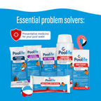 Poolife Rapid Shock for Pool Algae, Bacteria, Contaminant Removal - Fast-Dissolving, CYA-Free Calcium Hypochlorite Pool Shock for Clean Water - Chlorine Granules for Above/Inground Pools - 1lbx12 Bag