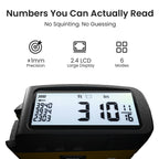 ACPOTEL Digital Tape Measure 16ft, LCD Display, 6 Metric & Imperial Units