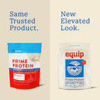 Equip Foods Prime Protein Powder | Clean, Grass Fed Beef Protein Powder | Carnivore Protein Isolate | Paleo, Keto Friendly | Gluten & Dairy Free | Helps Build & Repair Tissue | 30 Servings, Unflavored