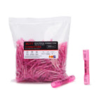 HKS 500 PCS Heat Shrink Butt Connector Red 22-16 AWG - Electrical Connectors - Tinned Red Copper 0.7mm - Automotive Marine Stereo Boat Crimp - Waterproof and Insulated