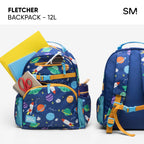 Simple Modern Medium Toddler Backpack for School Girls and Boys | Kindergarten Elementary Kids Backpack | Fletcher Collection | Kids - 15" tall | Pink Ballerina