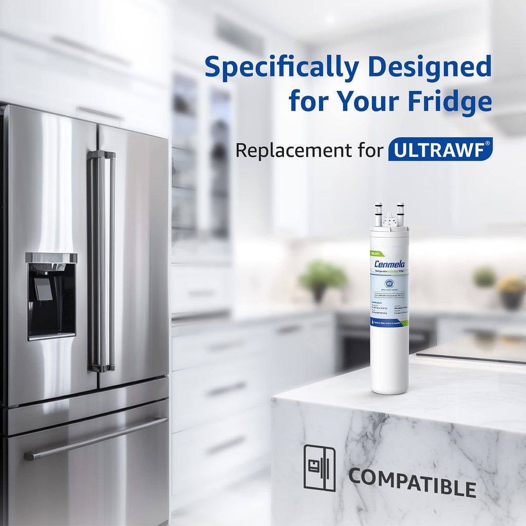 Compatible with Frigidaire ULTRAWF, Pure Source Ultra, Kenmore 9999, 469999, 46-9999, A0094E28261, Height 11 inches, Pack of 2