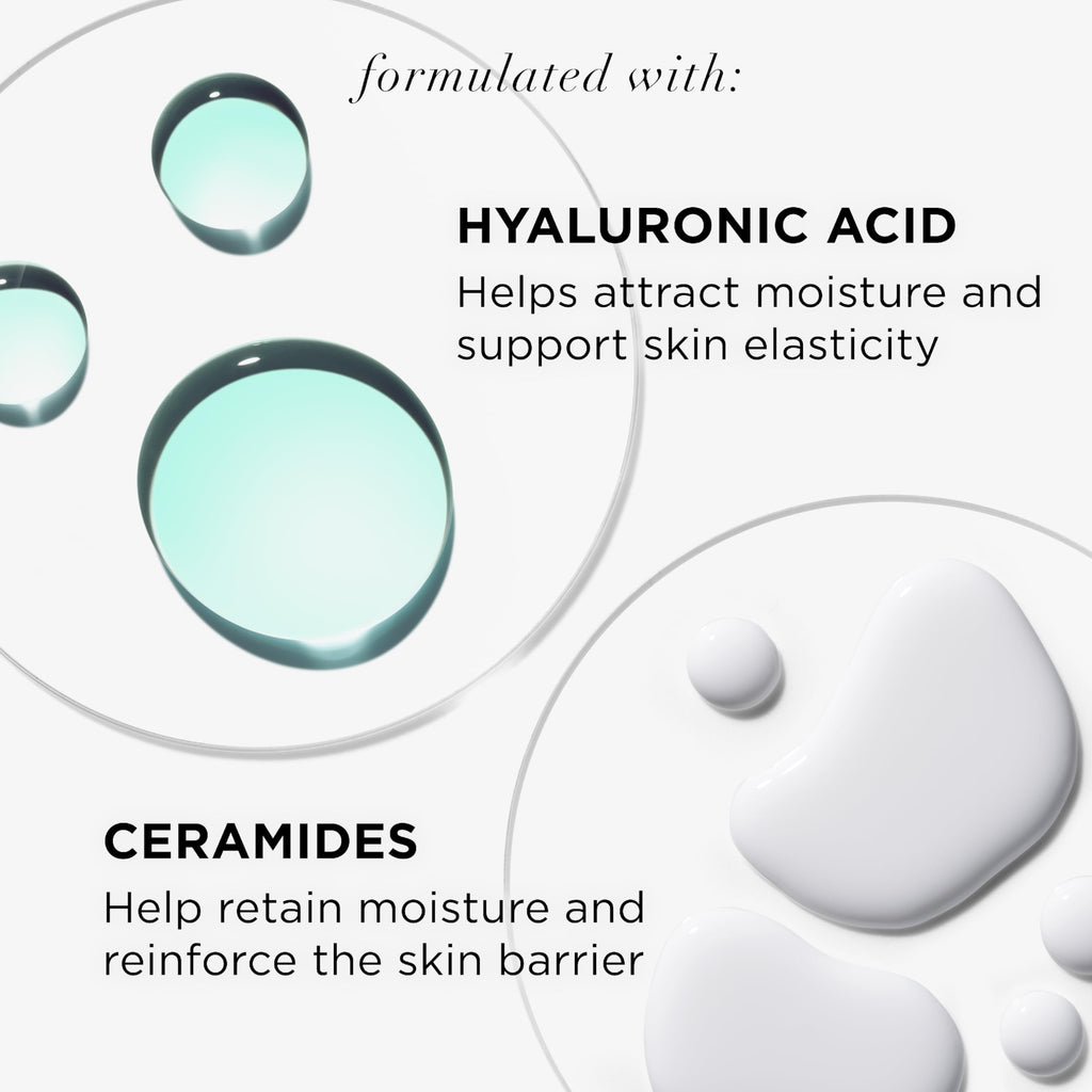 IT Cosmetics Confidence in a Cleanser Travel - Hydrating Serum Foaming Face Wash With Hyaluronic Acid & Ceramides, Gentle Makeup Remover, Skin Barrier Support, Non-Stripping, Sulfate-Free - 1.7 fl oz