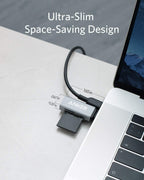 Anker SD Card Reader USB C, Dual Slots USB Type C to Micro SD Card Adapter
