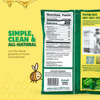 Honees Filled Menthol Cough Drops, Honey, Menthol & Eucalyptus Cough Drops- Natural Sore Throat Relief - Nothing Artificial -Throat Lozenges, Non-GMO (5 Pack - 100 Drops)