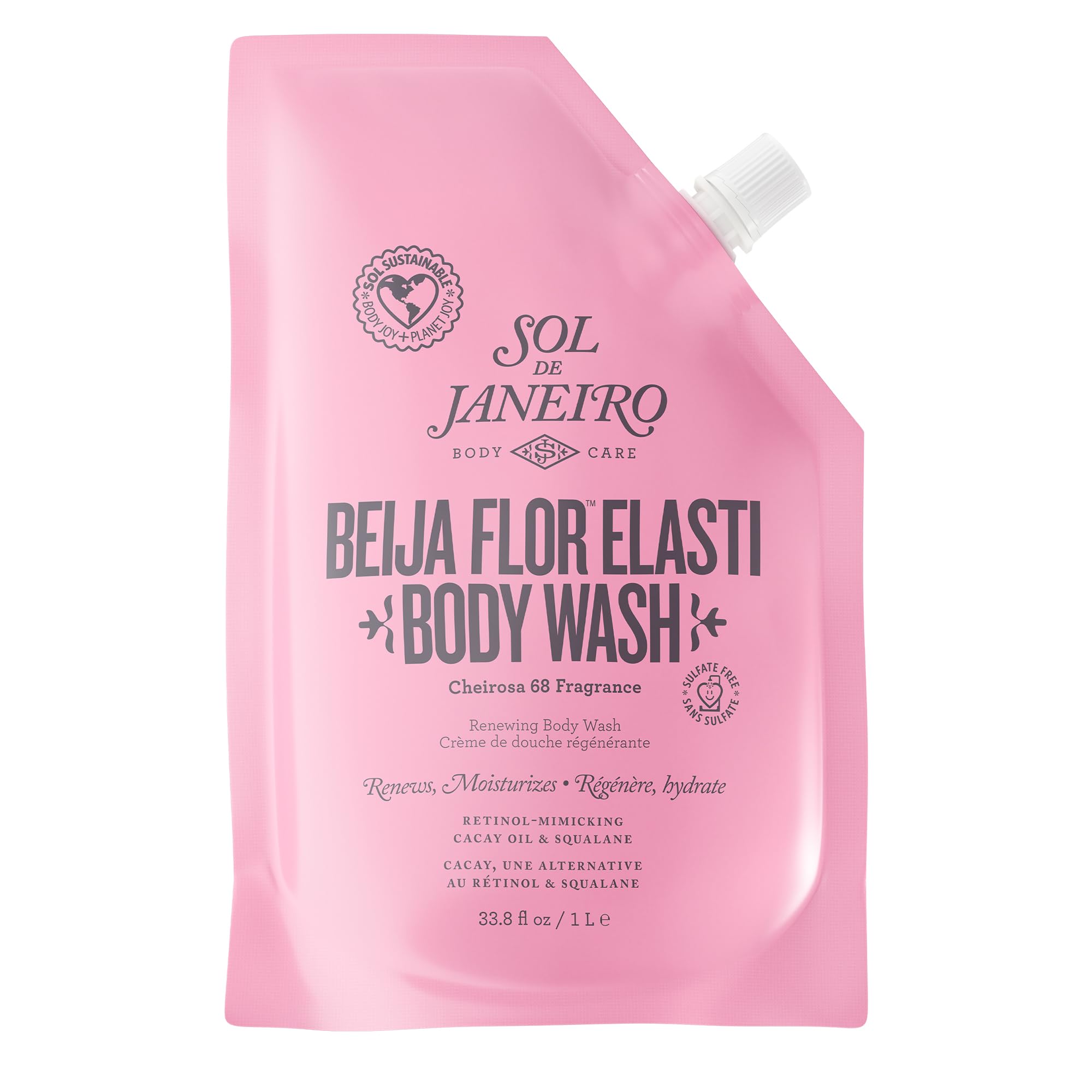 Sol de Janeiro Beija Flor Body Wash Refill Pouch - 1L
