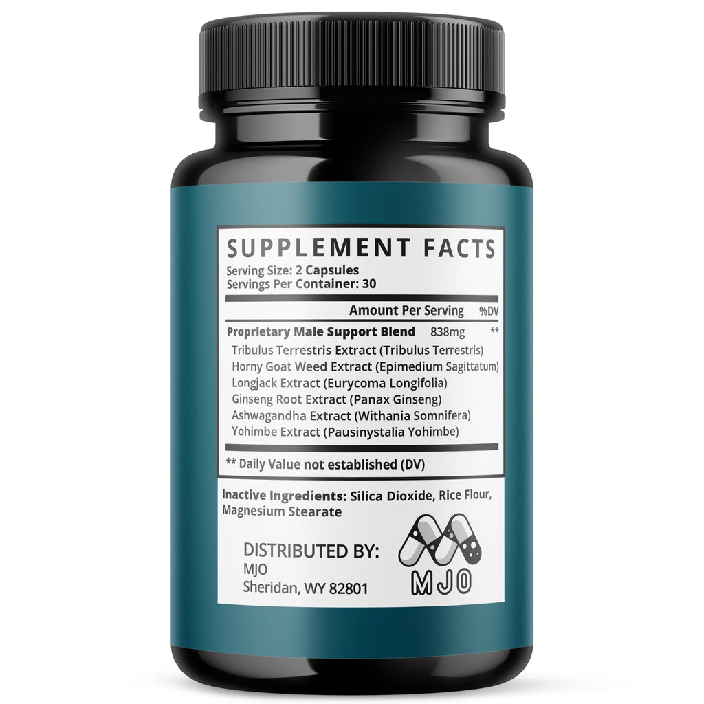 Tstrive for Men, Official T Strive Pills for Men with All Natural Ingredients, Maximum Strength Tstrive Men's Supplement with Premium Vitamins Supporting Wellness and Advanced Health (60 Capsules)