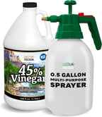 Nature's Freedom 45% Concentrated Vinegar, NSF Certified, 1 Gallon with Garden Pump Sprayer