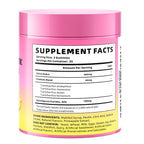 YXSW Women's Probiotics Slippery Elm Gummies, Sugar-Free Feminine Probiotics Gummies Support pH Balance, Gut Health & Immune System, Pineapple Flavor, 60 Count