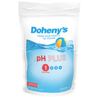 Doheny's pH Plus | Raise Your Swimming Pool pH Level | Pro-Grade Granular Soda Ash (Sodium Carbonate) | Proper pH Levels Protect Equipment & Prevent Eye and Skin Irritation | 25 LB Bucket