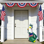 4th of July Porch Goose Outfit Goose Costume for Outdoor Garden Yard Decor