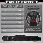 RitFit Weight Lifting Belt - Great for Squats, Lunges, Deadlift, Thrusters - Men and Women - 6 Inch Black/Camouflage