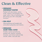 Kopari Jumbo Coconut Hydrating Body Wash with Organic Coconut Water, Sea Kelp and Aloe Vera, Luxurious Gel to Foam, Sweet Coconut & Vanilla, 25 oz