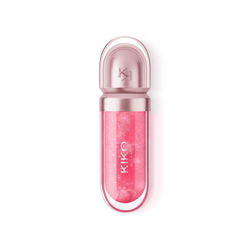 Kiko Milano 3D Hydra Lip Oil – Hydrating, Nourishing, High-Shine Lip Treatment, Non-Sticky, Moisturizing Formula with Vitamin E – 04 Cherry Cherry – 6.5ml