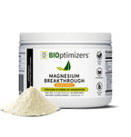 BIOptimizers Magnesium Breakthrough Drink - 8 Forms of Magnesium, Electrolytes, Sleep Health, Stress, Muscle Recovery, Heart Support | Glycinate, Citrate, Malate- Banana Mango