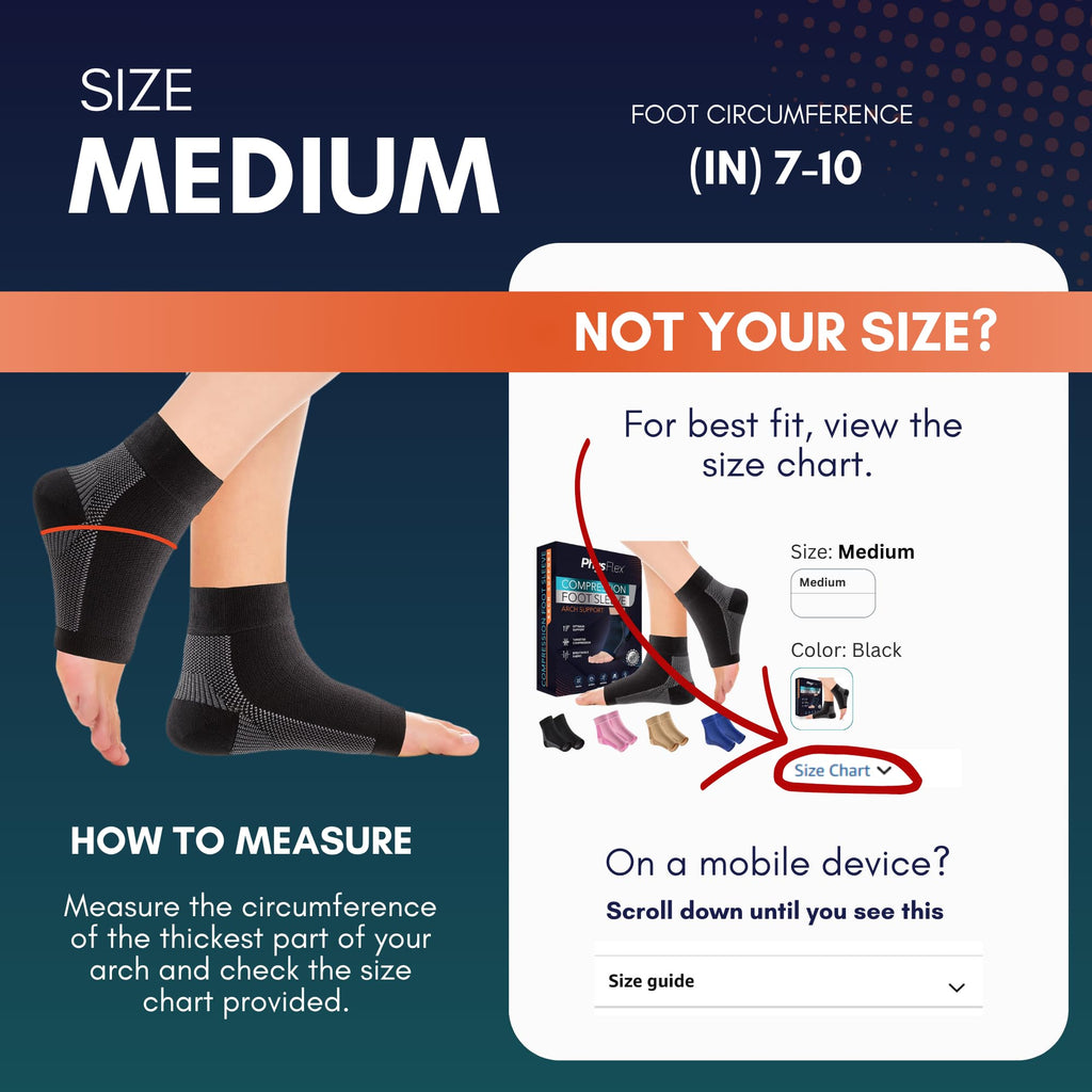 Ankle Brace Support - Ankle Compression Sleeve - Foot Brace for Women & Men - Tendonitis & Arthritis Ankle Brace Sports Running, Plantar Fasciitis Relief & Stabilizing Ankle Wrap