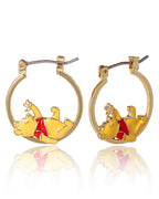 Disney Winnie-the-Pooh Hoop Earrings for Women Official License