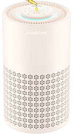 AIRROMI Air Purifier for Bedroom with A2001 Creamy Beige
