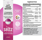 Seltz Mood Support Drink Tablets, Effervescent L-Tryptophan with B Vitamins