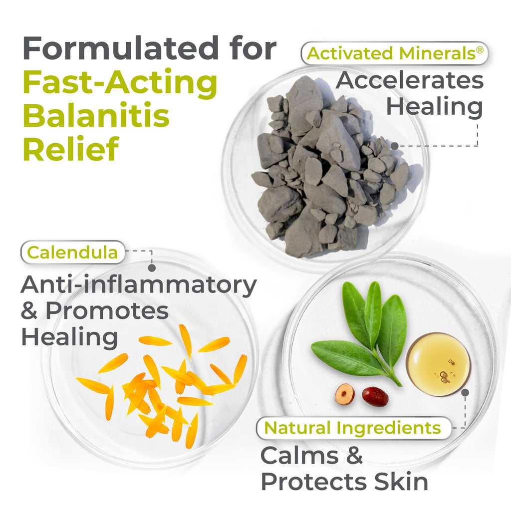 terrasil Balanitis Soap for Men, Soothing Care and Relief from Balanitis Symptoms: Irritation, Itch, Redness and Inflammation. Natural, Dermatologist tested & Hypoallergenic Soap Approved, 75g (3pk)