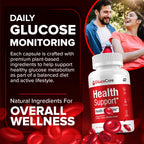 Gluco Core Capsules – GlucoCore Natural Blend Daily Health Supplement (1 Pack - 60 Capsules)