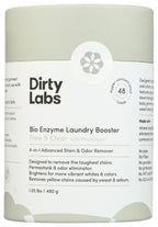 Dirty Labs | Scent Free | Bio Enzyme Laundry Booster | 48 Loads (1 lb) | Hyper Concentrated | High Efficiency & Standard Machine Washer | Nontoxic, Biodegradable | Stain & Odor Removal Enzyme Booster