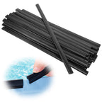 Biggun 24" Extra-Long Coping Strips for Overlap Above Ground Pool Liners - Easy to Install Swimming Pools Liner Lock Clip Replacement for 18ft/21ft Round or 12 * 24ft Oval Pool(Qty 33)