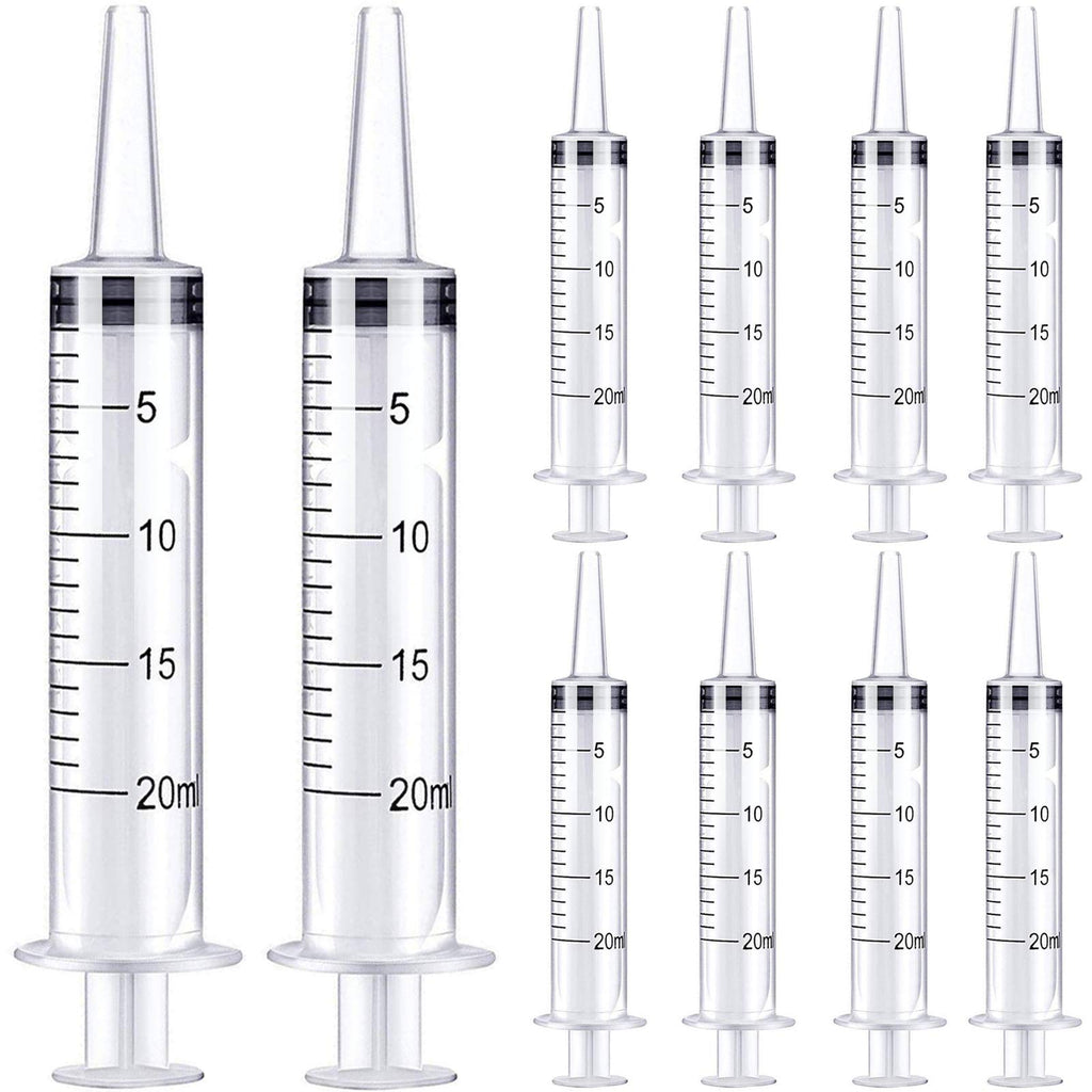 20ml Plastic Oral Syringe Without Needle for Liquid Lab Medicine Dropper