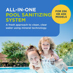 FROG Bac Pac Replacement Chlorine Cartridges for use with Pool FROG Model 5400 and 6100 Cyclers - Prefilled for Easy & Convenient Pool Sanitizing & Water Care - 12 Pack