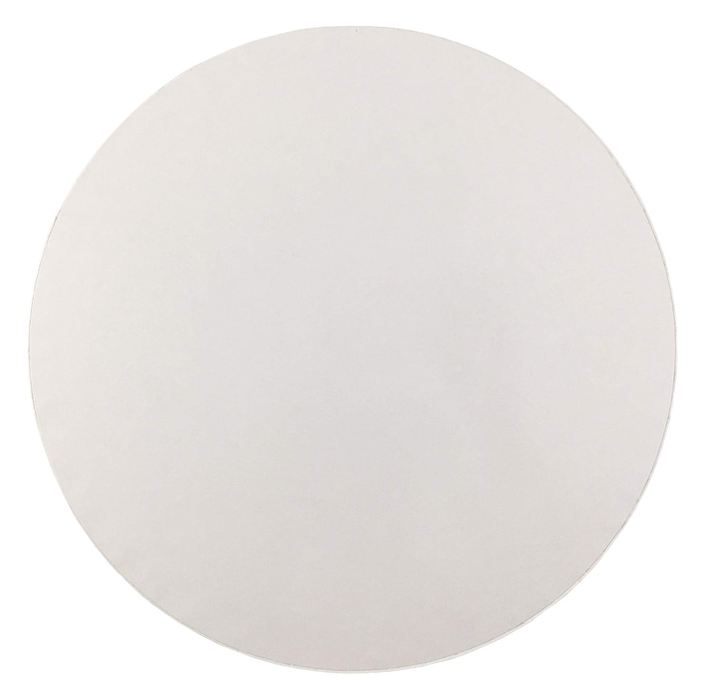 8 Inch Cake Board Drums Round, 6-Pack, White, Sturdy 1/2" Thick for Heavy Or Multi-Tiered Cakes