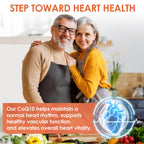 NATURE TARGET Ubiquinol CoQ10 200mg softgels with PQQ & Turmeric, High Absorption Coenzyme Q10 Supplement with ALA & Black Pepper, Antioxidant for Heart & Brain Health, Energy Production, 120 Count