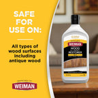 Weiman Wood Restore and Repair Kit, Wood Floor Scratch Repair, Furniture Markers Touch Up, Cabinet Cleaner, Removes Dirt & Reduces Scratches, Safe for Table, Desk, & Chair, UV Shield Technology