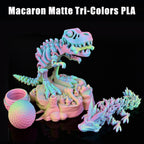OVV3D Rainbow PLA Filament 1.75mm, Pastel Filament Multicolor Matte PLA 1kg