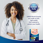 Mouth Guard for Grinding Teeth at Night: Moldable Sleeping Mouthguards for Grinding & Clenching - Custom Fit Nighttime Guards for Adults with 12 Cleaning Tablets