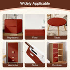 BONCART Mahogany Wood Filler,Paintable, Stainable, Sandable, Wood Putty can Quickly Repair Holes, Cracks, Chips, Damage, and Scorched Areas of Wooden Furniture
