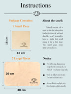 Natural Chamois Leather Eyeglass Cleaning Cloth Camera Lens Cleaning Cloths Screen Cleaning Cloth Glasses Cleaning Cloth Tablets Chamois Cleaning Cloths for Eyeglasses (3 Packs, 2 Large, 1 Small)