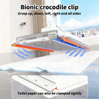 Snap Grip Mini Mop, Cloth Changing Mini Mop, 39 Inch Zero Touch Disposable Lazy Mops with 5 Refill Cloths, Wash-Free Minis Mops for Wet/Dry Floors, Tile, Corners, Home Kitchen Cleaning Essentials (1)