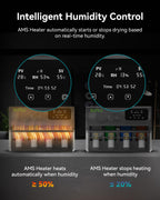 SUNLU AMS Heater, Compatible with Bambu lab AMS Gen 1 – Enables Simultaneous Printing & Drying, Easy Installation, Fast Heating to 70°C, 4-Spool Capacity Filament Dryer (Not Included AMS)