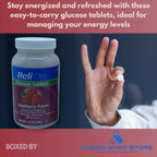 Glucose Tablets Raspberry Flavor, 50 ct (Pack of 2), Boxed by Fusion Shop Store