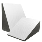 OAISZ Wedge Pillow for Sleep Apnea, Bed Wedge Pillow for Headboard, Headboard Triangle Pillow Wedge for Acid Reflux, After Surgery, Snoring, Cooling Memory Foam Top, Removable Cover, 24x24x12Inch