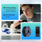 SUNLU High Speed ABS Filament, 350mm/s Rapid ABS 3D Printer Filament 1.75mm, Heat Resistance, Excellent Toughness, Fast Printing, Compatible with 99% FDM 3D Filament Printer, 1KG Spool.(Olive Green)