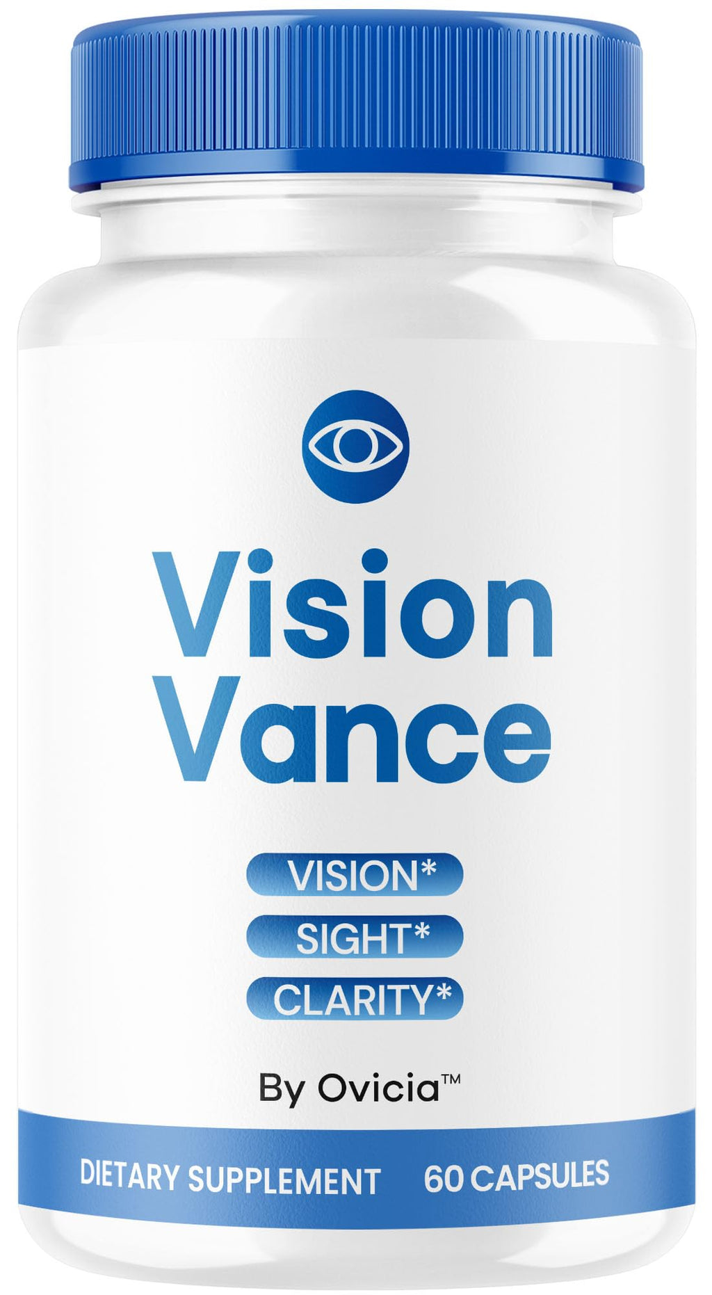 VisionVance Capsules - Official VisionVance Pills Advanced Premium Formula Support Maximum Strength, All Natural Ingredients Vitamins for Overall Health & Wellness, 60 Capsules for 1 Month