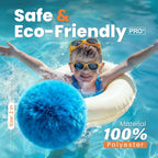 Vidapool 4.6 lbs Pool Filter Balls for Sand Filters, Reusable Blue Filter Media Balls for All Sand Filter Systems, Efficient & Lightweight Pool Sand Filter Balls, Replaces 150 lbs Pool Filter Sand