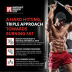Instant Knockout - Fat Burner Weight Loss Shredding Formula - All Natural Ingredients