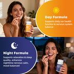 Wellcatcher Tinnitus Support for Ear Ringing: Liposomal Flavonoids Tinnitus Supplement Supports Inner Ears Healthy Auditory Nerve Function & Sleep, Daytime Nighttime 24H Kits for Adults Vegan 120CT