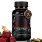 Wild Grass Fed Beef Organ Supplement for Men - Complete Ancestral Nutrition Complex with Beef Liver, Testicle, Prostate & Bone Matrix - Organ Meat Supplements - 30 Day Supply