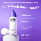 K18 AirWash Travel Non Aerosol Dry Shampoo Spray, 1.6 Fl Oz
