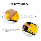 VOOMEY 6pack of Paint Edger Replacement Pads, Edge Painting Tool for Walls Pads, Replacement Pad Bundle for Corner Painter and Trim Painting Tool (Only Applicable to VOOMEY 9 inch Paint Pad)